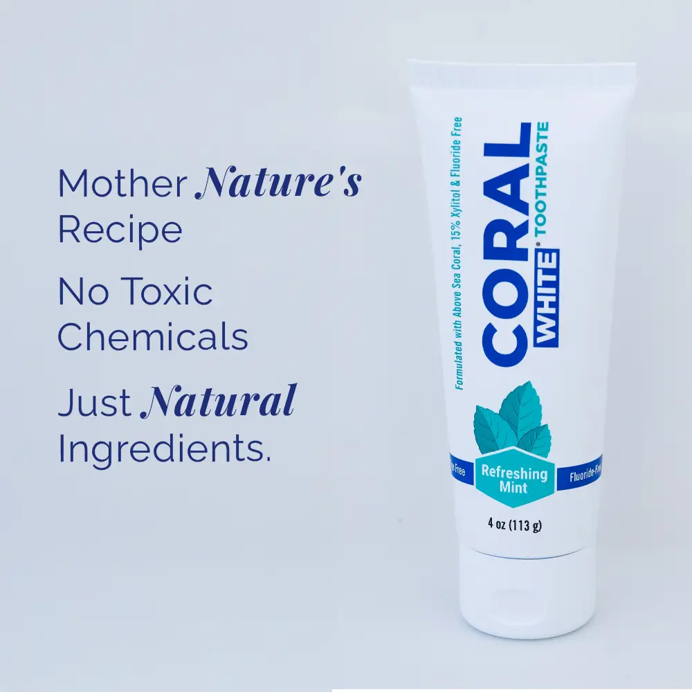 Fluoride Free Whitening Mint Toothpaste with Xylitol